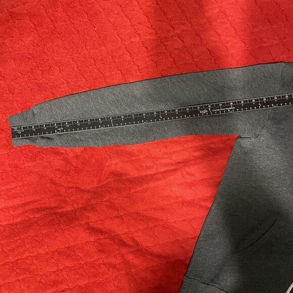 American Apperal Zip-up Hoodie Gray Medium - Picture 6 of 8